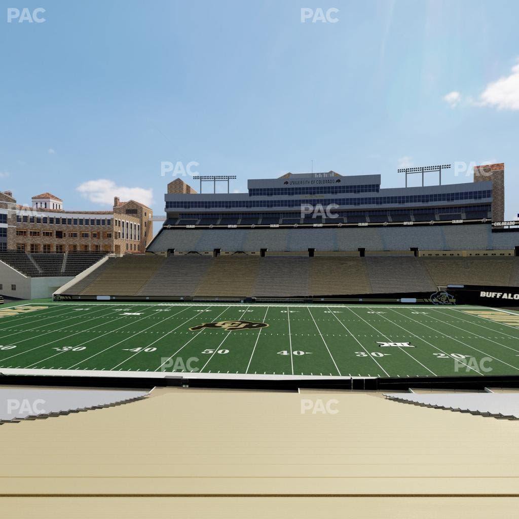 Folsom Field - Section 106 Seat View