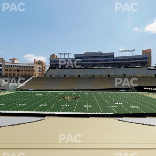 Folsom Field - Section 106 Seat View