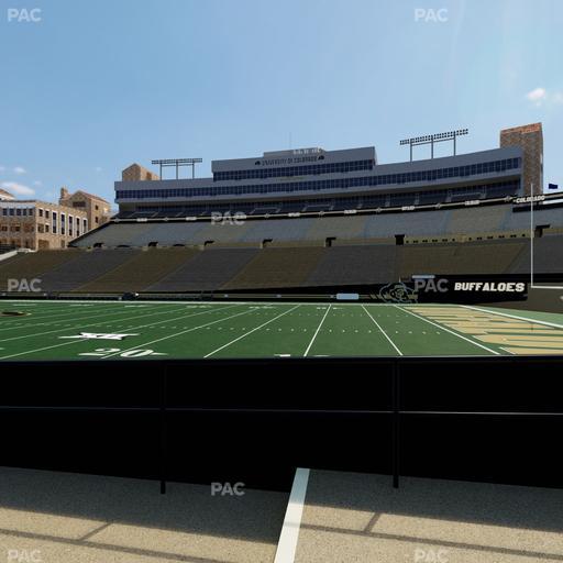 Folsom Field - Section 108 Seat View