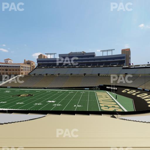 Folsom Field - Section 108 Seat View