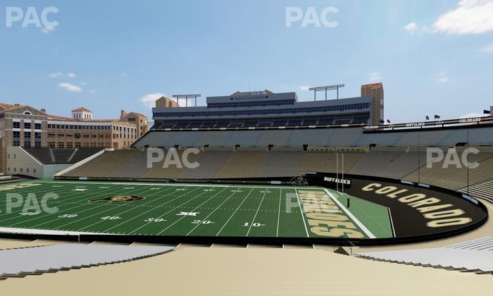 Folsom Field - Section 108 Seat View