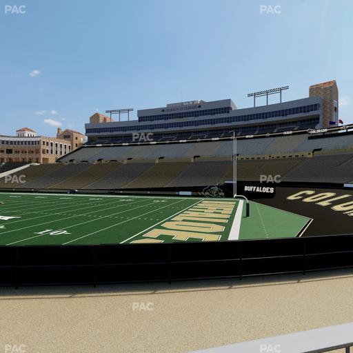 Folsom Field - Section 109 Seat View
