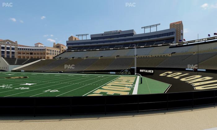 Folsom Field - Section 109 Seat View