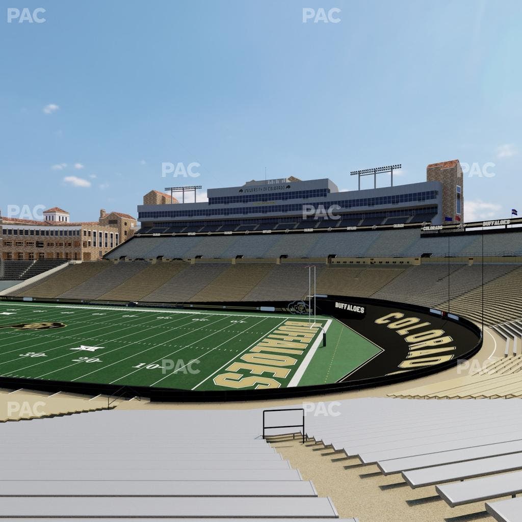 Folsom Field - Section 109 Seat View