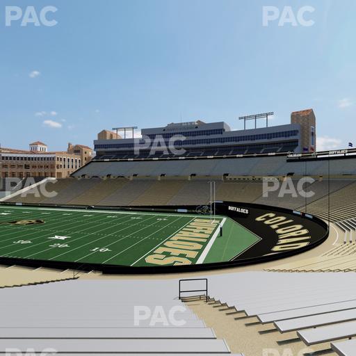 Folsom Field - Section 109 Seat View