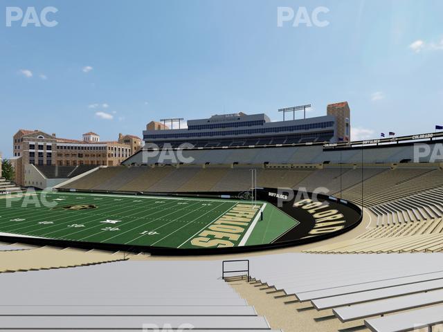 Folsom Field - Section 109 Seat View