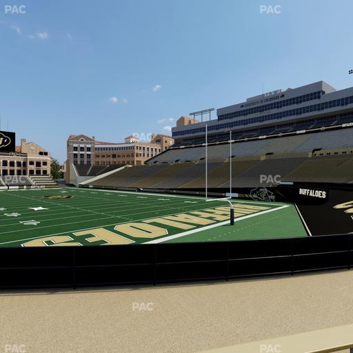 Folsom Field - Section 110 Seat View