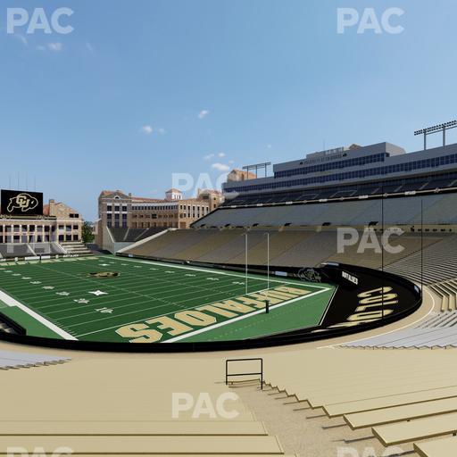 Folsom Field - Section 110 Seat View