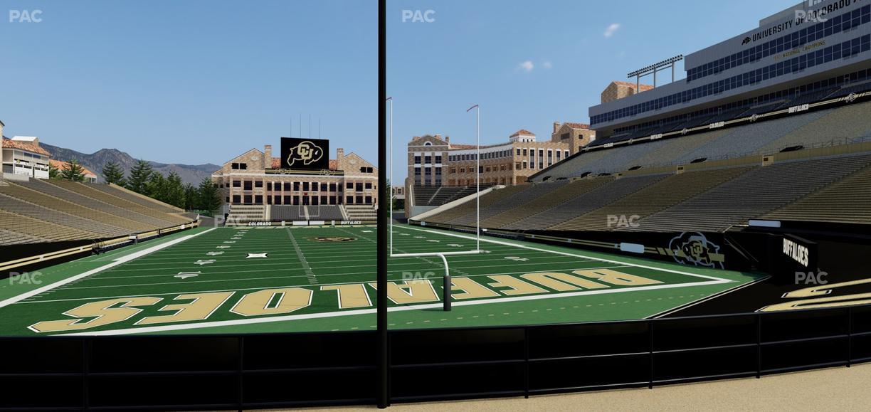 Folsom Field - Section 111 Seat View