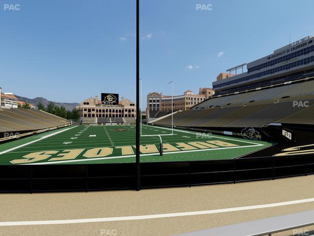 Folsom Field - Section 111 Seat View