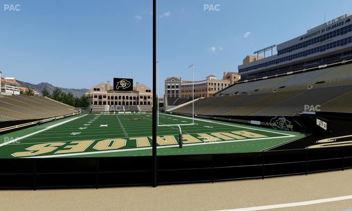 Folsom Field - Section 111 Seat View