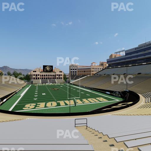 Folsom Field - Section 111 Seat View