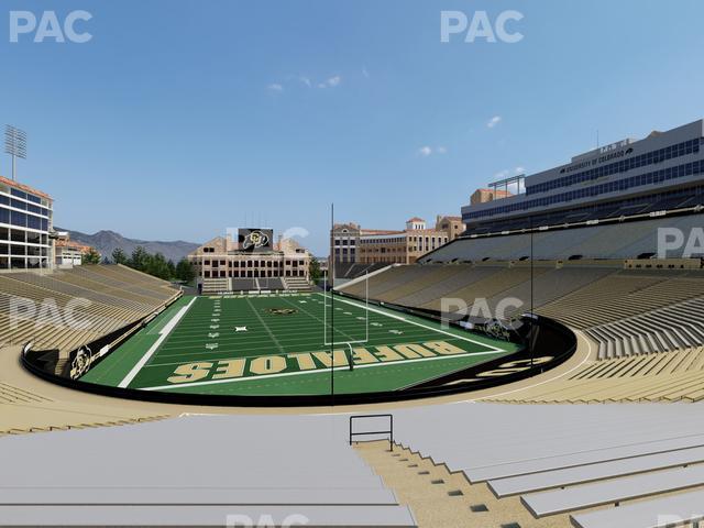 Folsom Field - Section 111 Seat View
