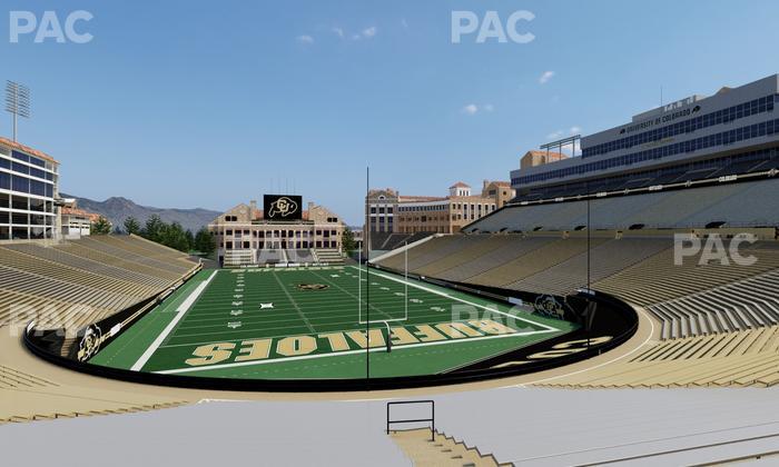 Folsom Field - Section 111 Seat View
