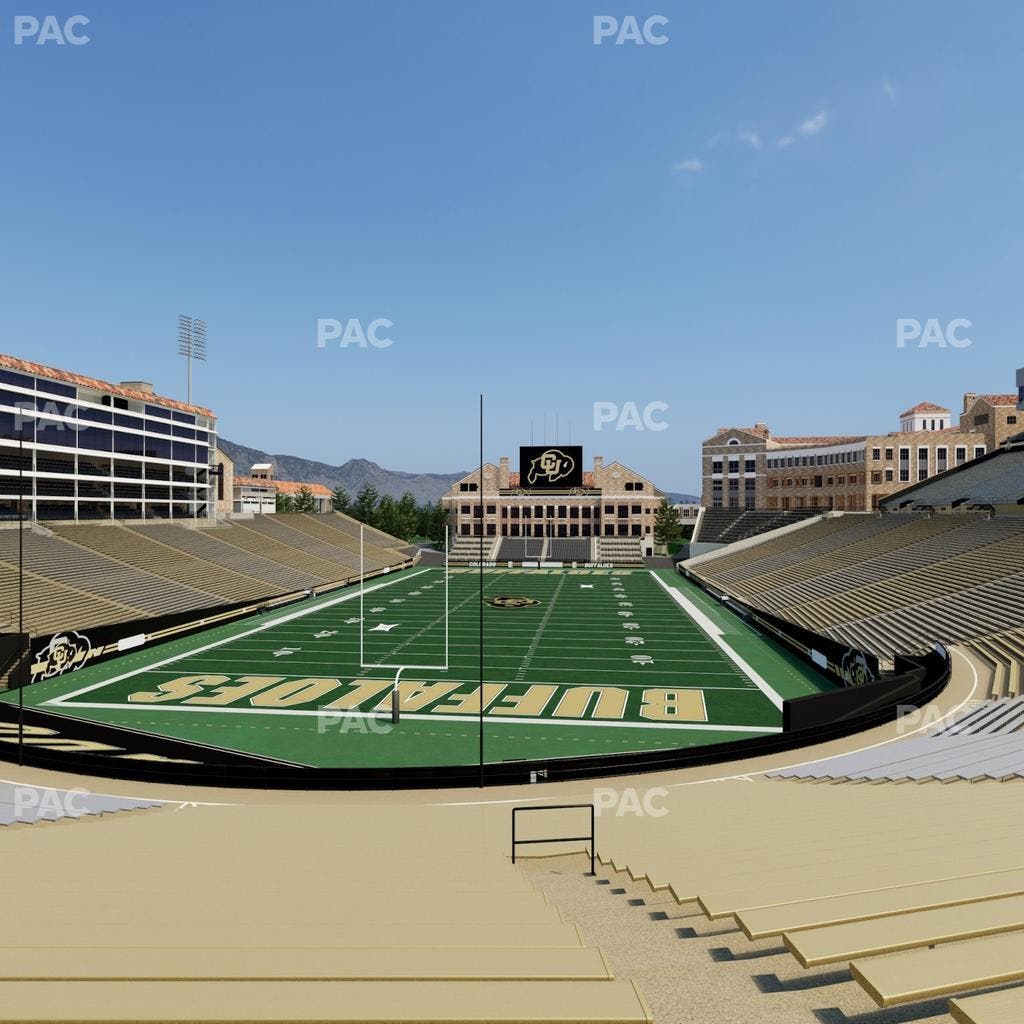Folsom Field - Section 112 Seat View