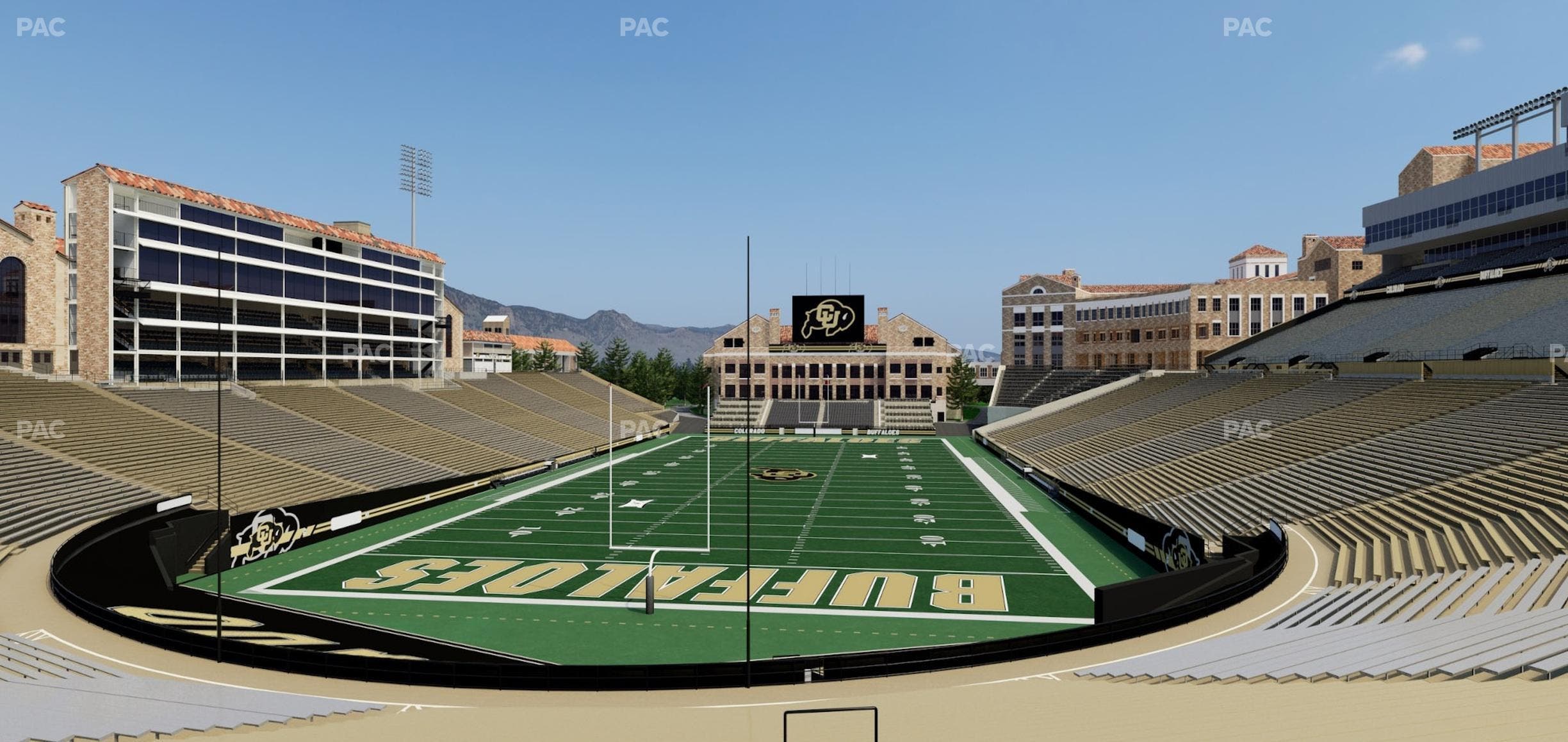 Folsom Field - Section 112 Seat View