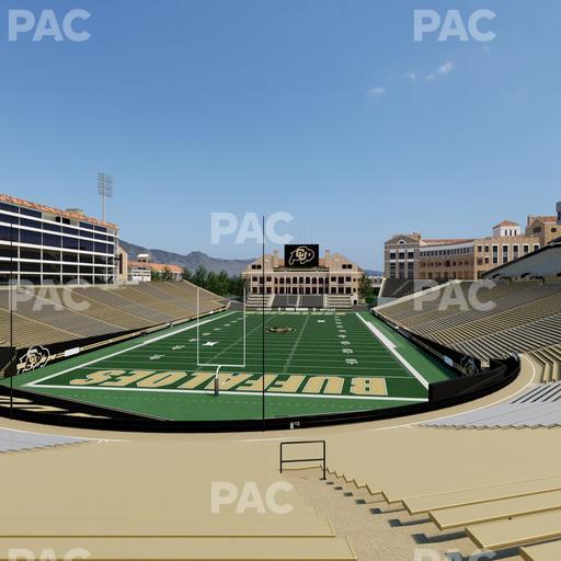 Folsom Field - Section 112 Seat View