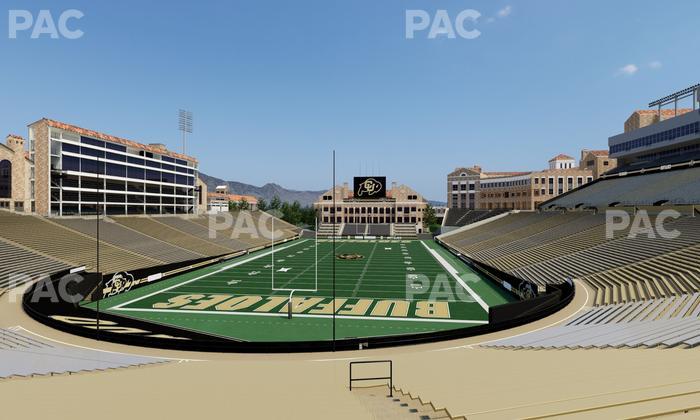 Folsom Field - Section 112 Seat View