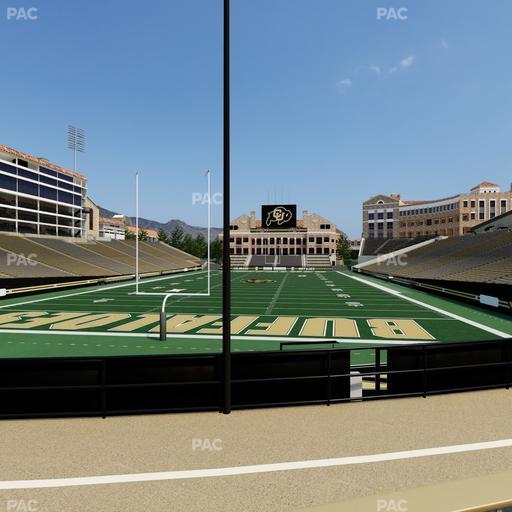 Folsom Field - Section 112 Seat View