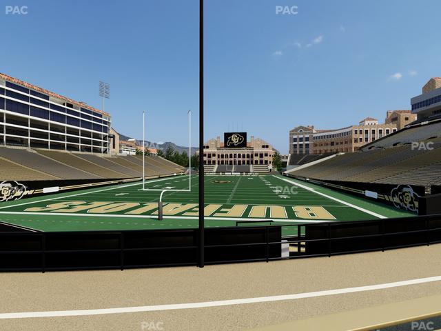 Folsom Field - Section 112 Seat View