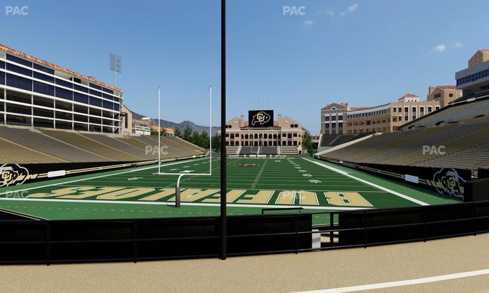 Folsom Field - Section 112 Seat View