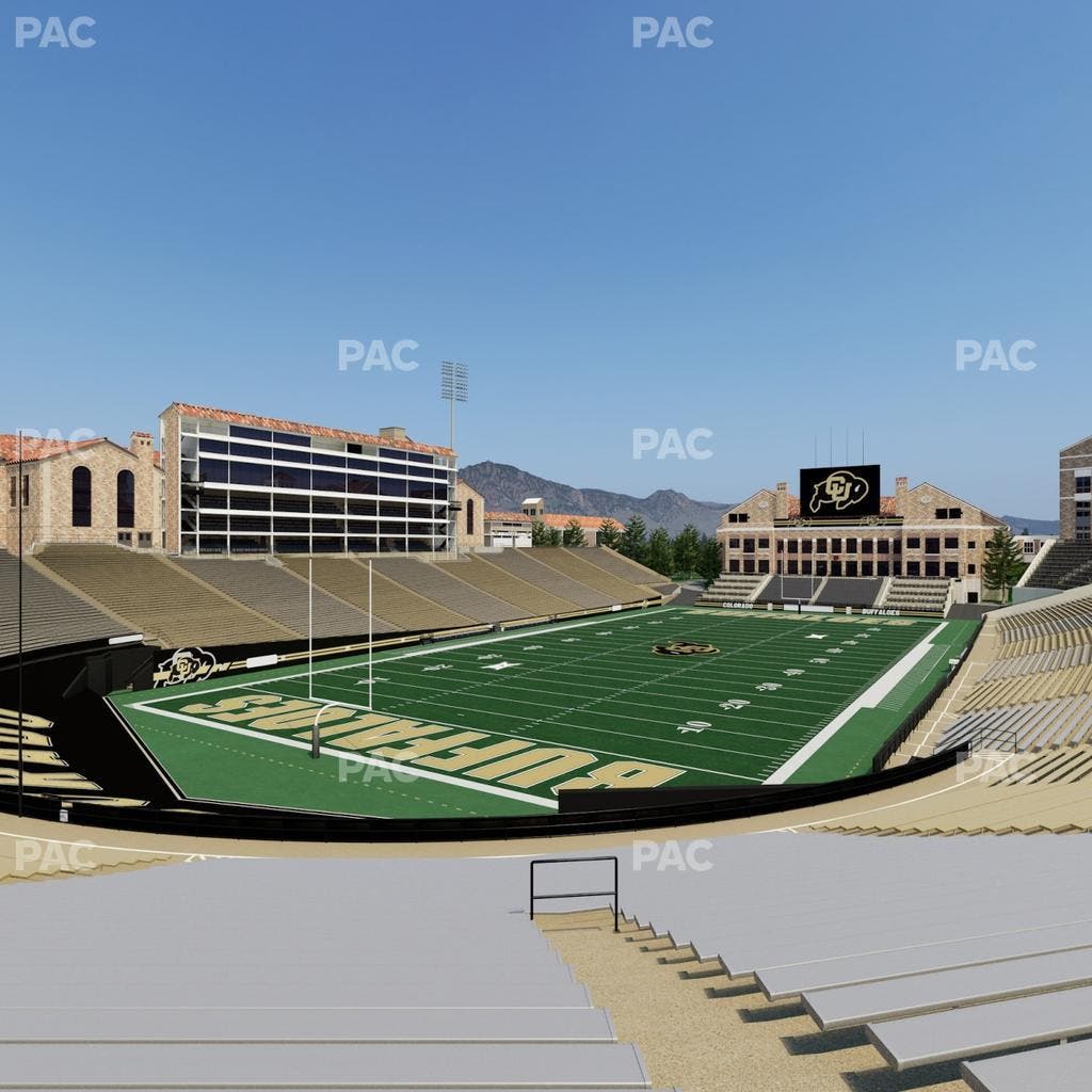 Folsom Field - Section 113 Seat View