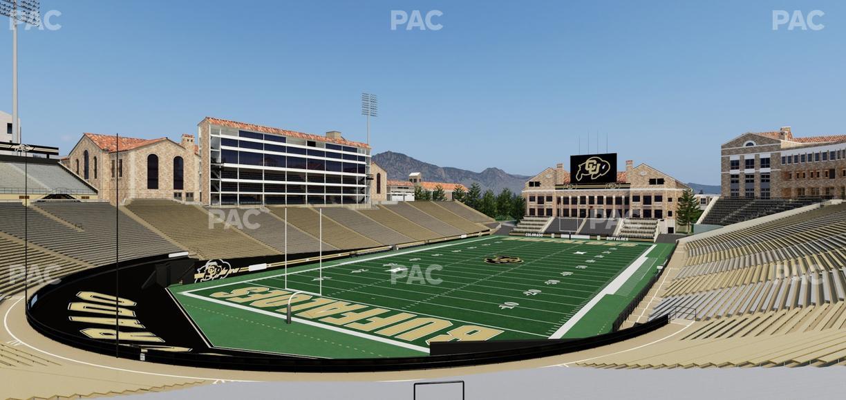 Folsom Field - Section 113 Seat View