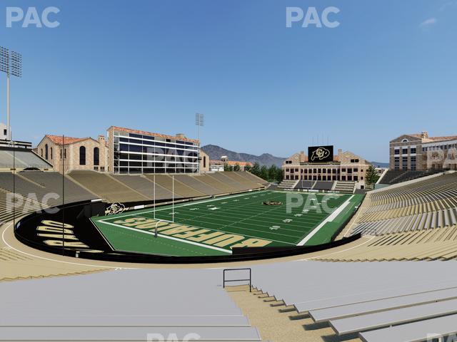 Folsom Field - Section 113 Seat View