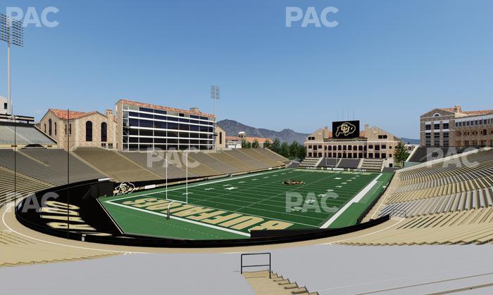 Folsom Field - Section 113 Seat View