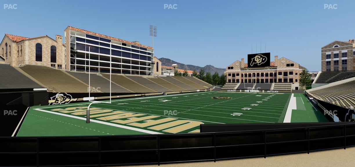 Folsom Field - Section 113 Seat View