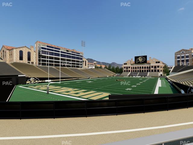 Folsom Field - Section 113 Seat View