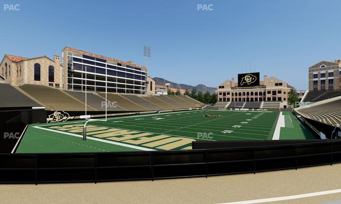 Folsom Field - Section 113 Seat View