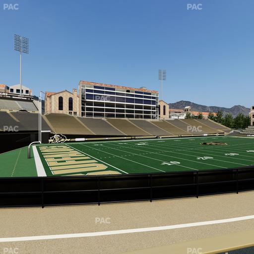 Folsom Field - Section 114 Seat View