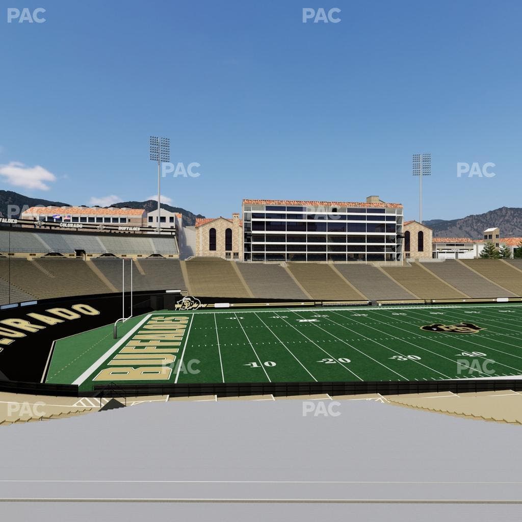 Folsom Field - Section 115 Seat View