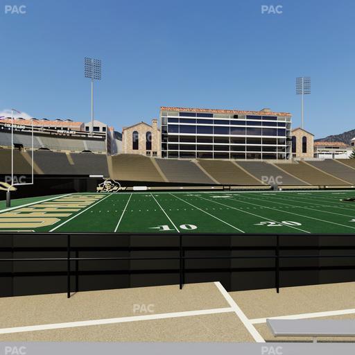 Folsom Field - Section 115 Seat View