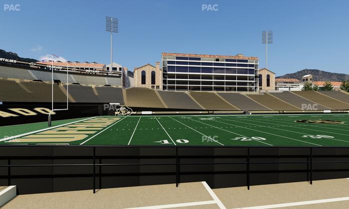 Folsom Field - Section 115 Seat View