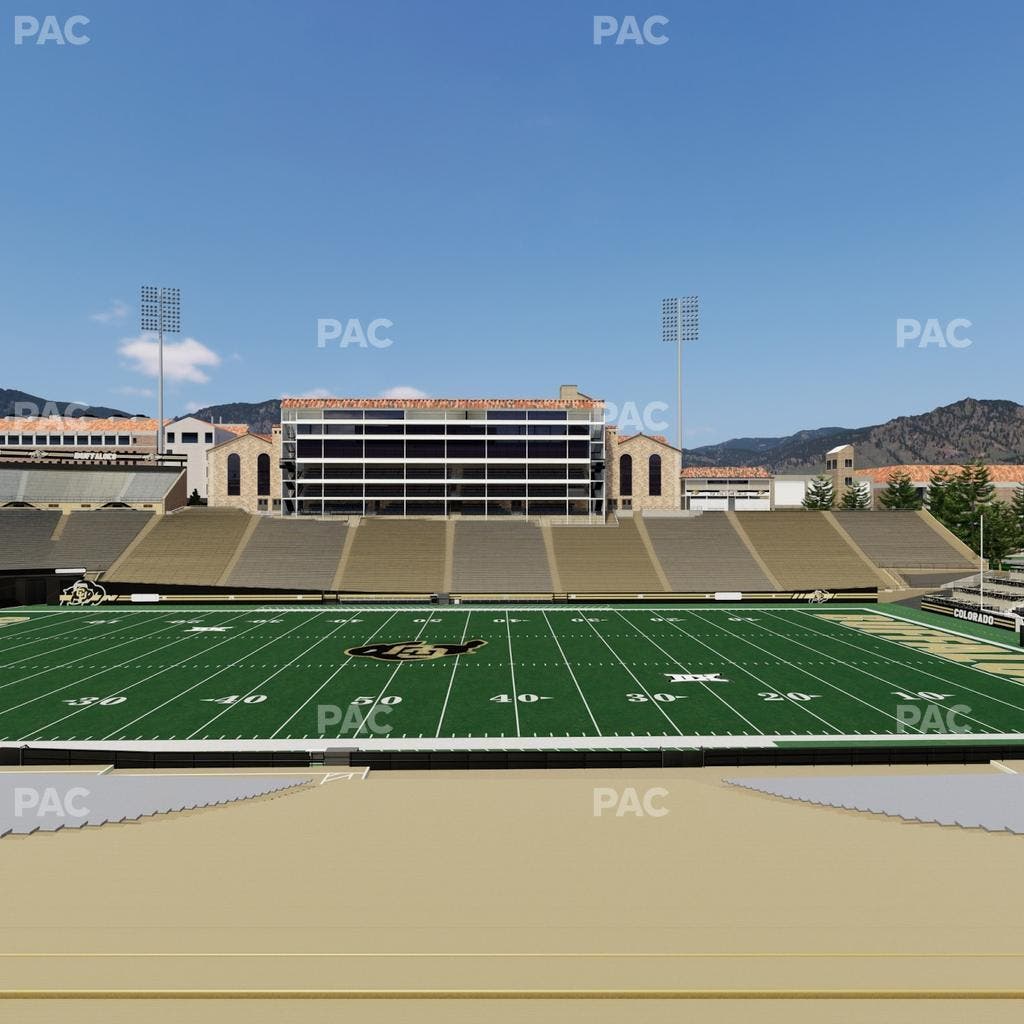 Folsom Field - Section 118 Seat View