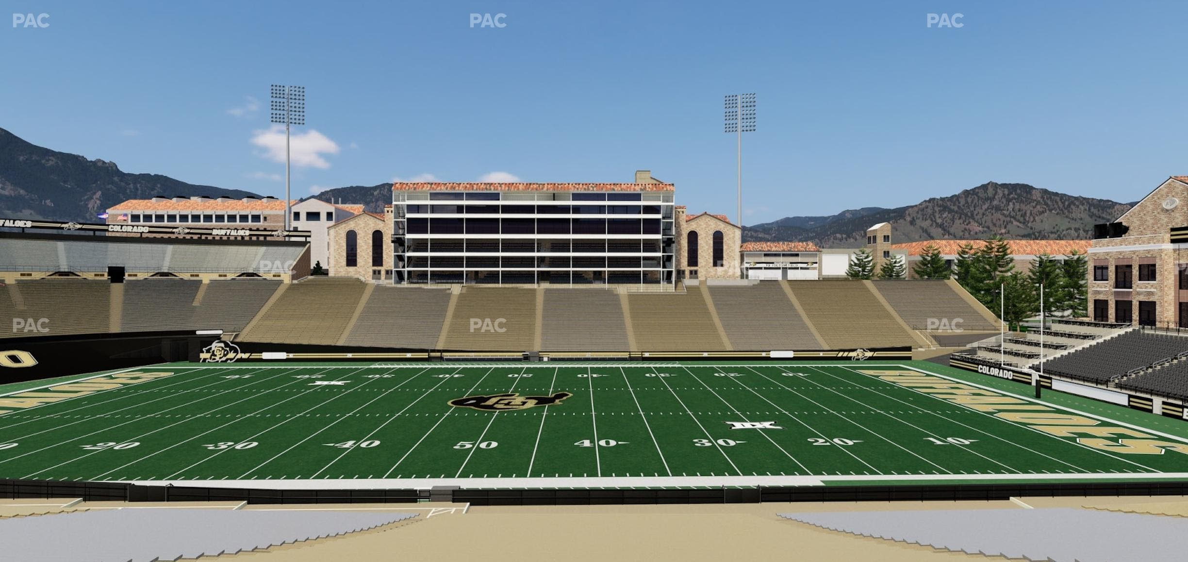 Folsom Field - Section 118 Seat View