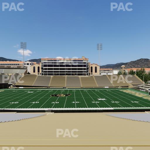Folsom Field - Section 118 Seat View