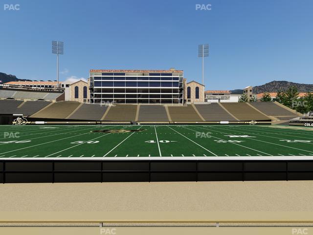 Folsom Field - Section 118 Seat View