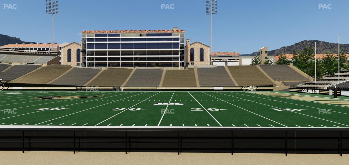 Folsom Field - Section 119 Seat View