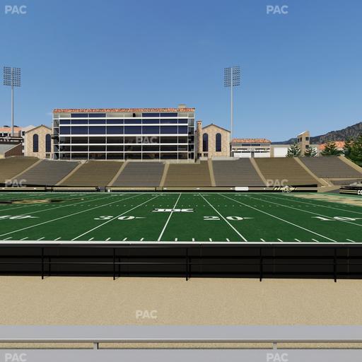 Folsom Field - Section 119 Seat View
