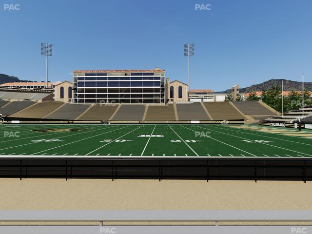 Folsom Field - Section 119 Seat View