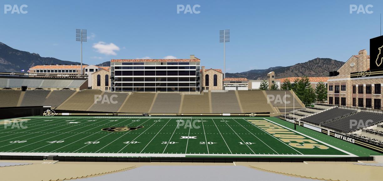 Folsom Field - Section 119 Seat View