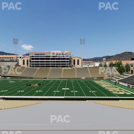 Folsom Field - Section 119 Seat View