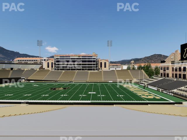 Folsom Field - Section 119 Seat View