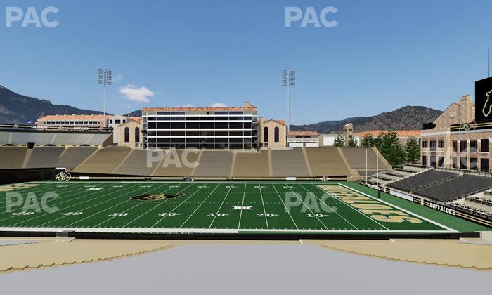 Folsom Field - Section 119 Seat View