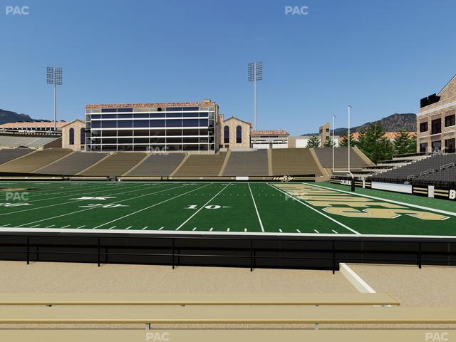 Folsom Field - Section 120 Seat View
