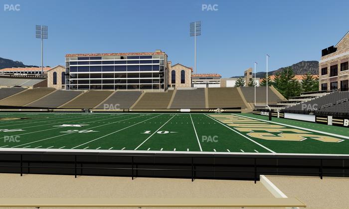 Folsom Field - Section 120 Seat View