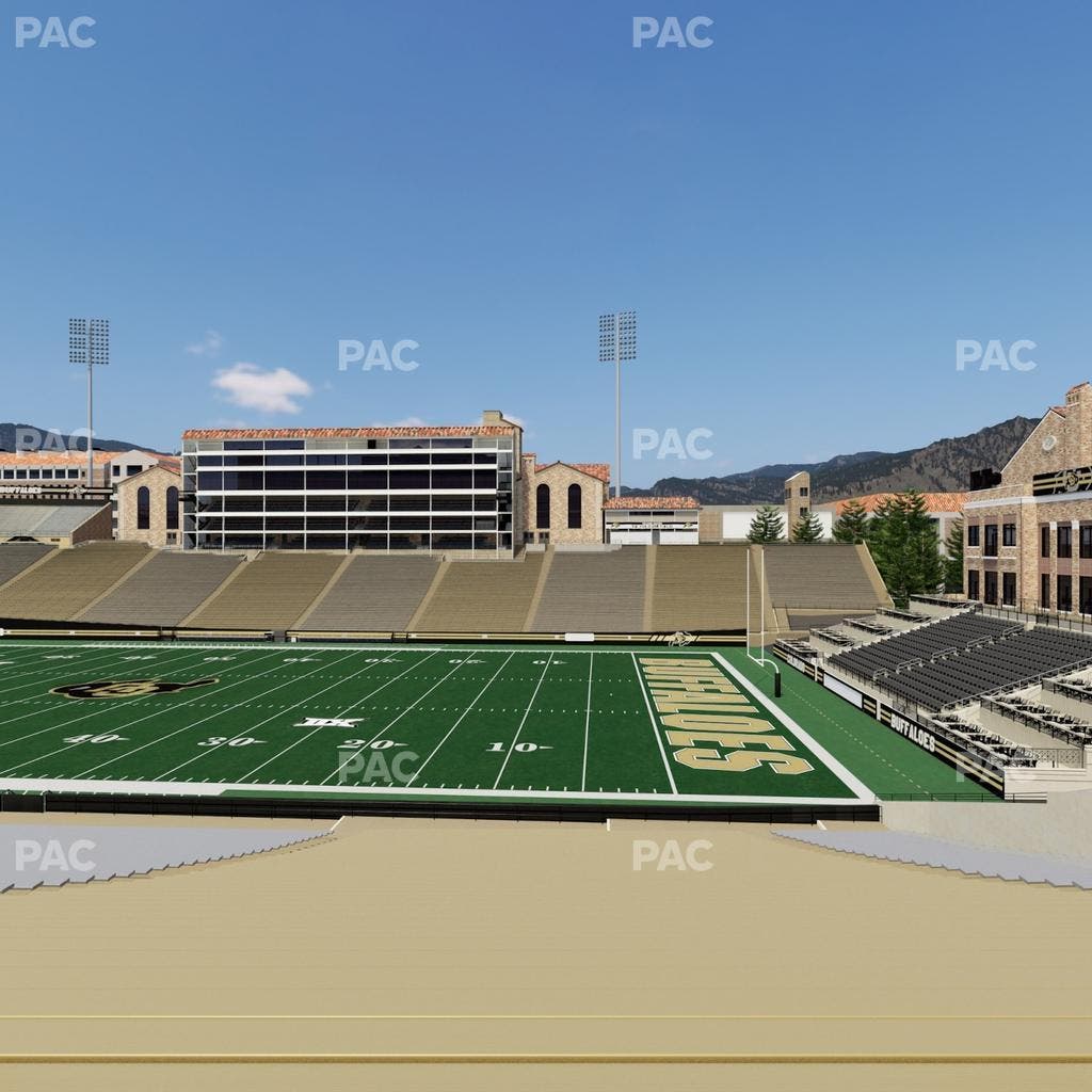 Folsom Field - Section 120 Seat View